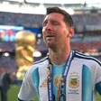 Messi se manifesta após derrota da Argentina na final da Copa do Mundo