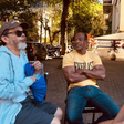 Atores que quebraram barreiras como casal gay em novela se reencontram em food truck de ex-galã