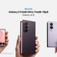 Samsung anuncia nova geração de dobráveis, mas brasileiro ainda vai ter que esperar para saber o preço