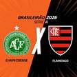 Chapecoense x Flamengo, AO VIVO, com a Voz do Esporte, às 20h