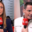 Leo Dias se revolta e acusa própria repórter de se vender por produtos da Virginia