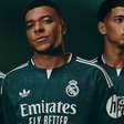 Real Madrid lança camisa reserva na cor verde para a temporada 2026/27