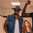Foto de Shakira com jogadores de basquete impressiona pela diferença de altura