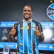 Jovane Cabral é apresentado e cita ídolos do Grêmio: "Clube histórico"