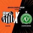 Santos x Chapecoense: onde assistir, escalação e arbitragem