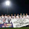 Clube argentino vai estampar "faixa" das Ilhas Malvinas após repercussão na Copa