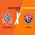 Corinthians x Vitória (Feminino): onde assistir, escalações e arbitragem
