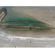 "Navio fantasma" naufragado há mais de 130 anos é encontrado encalhado em Santos após maré baixa desenterrar estrutura