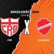 CRB x Vila Nova: onde assistir, escalações e arbitragem