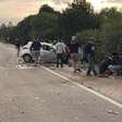 Colisão entre três veículos deixa um morto e quatro feridos na BR-293, em Capão do Leão