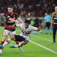 Em jogo movimentado e com dois gols anulados, Flamengo e São Paulo empatam no Maracanã