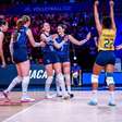 VNL: horário de Brasil x Turquia e Itália x China