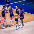 Números da classificação brasileira para a final da VNL-26