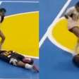 Jogadora chuta cabeça de adversária em partida de futsal em Fortaleza; polícia investiga lesão corporal