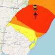 Inmet emite alerta vermelho de grande perigo para Porto Alegre e outras regiões do RS