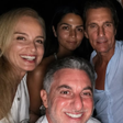 Luciano Huck e Angélica curtem férias na Grécia com Matthew McConaughey e empresário de Madonna
