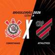 Corinthians x Athletico-PR, AO VIVO, com a Voz do Esporte, às 18h