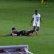 Ouça áudio do VAR que decidiu pela expulsão de Cacá, do Vitória, por entrada dura contra Arias