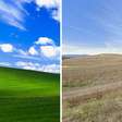 Colina de foto clássica do Windows XP aparece seca e irreconhecível 30 anos depois