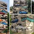 Há mais de 40 anos, alguém enterrou 60 carros sob 18 metros de concreto. Hoje, essa loucura é uma das esculturas mais famosas do mundo