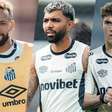 Cuca busca encaixar trio com Neymar, Gabigol e Rollheiser no Santos