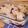 Sorvete trufado caseiro cremoso feito com poucos ingredientes para refrescar a tarde de todos