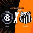 Remo x Santos: onde assistir, escalações e arbitragem