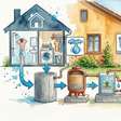 O sistema que reaproveita água do banho para irrigar o jardim e reduzir o desperdício dentro de casa