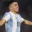Almada prioriza volta à Argentina. Flamengo aguarda
