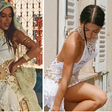 Em Saint-Tropez, Jade Picon repete vestido de crochê de R$ 5,5 mil usado por Anitta em clipe de "Equilibrivm"