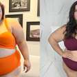Modelo plus size exibe antes e depois da perda de 43 kg e fala sobre saúde: 'Quero que seja a longo prazo'