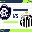 Remo e Santos definem hoje uma vaga nas quartas de final da Copa do Brasil