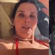 Luiza Ambiel desmaia, é socorrida pela filha e revela o motivo; assista