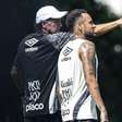 Atitude de Cuca com Neymar em Remo x Santos viraliza
