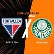 Fortaleza x Palmeiras, AO VIVO, com a Voz do Esporte, às 20h