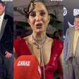 Famosas roubam atenção por looks inusitados no tapete vermelho do Grande Otelo 2026