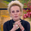 Ana Maria chora ao vivo ao falar da morte de amigo em acidente de moto