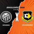 Operário-PR x São Bernardo: onde assistir, escalações e arbitragem