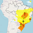 'Ciclone-bomba': tempestades e vendavais devem atingir 11 estados na sexta-feira, alerta Inmet