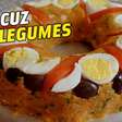 Cuscuz de legumes com fubá pré-cozido: uma refeição leve e nutritiva, ideal para o café da manhã do Dia dos Pais