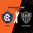 Remo x Atlético: onde assistir, escalações e arbitragem