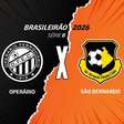 Operário x São Bernardo, AO VIVO, com a Voz do Esporte, às 18h