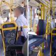 Policial militar retira motorista de ônibus à força durante abordagem em SP
