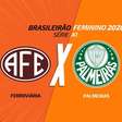 Ferroviária x Palmeiras (Feminino): onde assistir, escalações e arbitragem