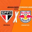 São Paulo x Bragantino (Feminino): onde assistir, escalações e arbitragem