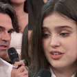 Filha queer de Tadeu Schmidt chora na Globo durante declaração para o pai: 'Vozes das nossas cabeças'