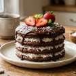 Panqueca fit de chocolate com recheio de coco: saudável e fácil