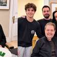 João Silva homenageia Faustão em momento raro em família