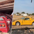 A verdade é outra: ele encontrou duas Ferrari F40 abandonadas no Google Maps e decidiu procurá-las
