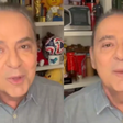Luís Roberto volta à Globo após tratamento contra câncer e emociona fãs